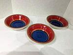 Royal Norfolk Greenbrier International Multicolor Soup/salad Bowls 7.3" Set Of. Fixed Price $19.99.