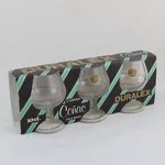 Vintage Duralex Cognac Cups 10CL Set 3 Tempered Glass Edge With Box New. Fixed Price $19.89.
