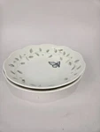 Lenox Butterfly Meadow 8.75 Pasta Salad Soup Bowl Scalloped Edge Set Of 2 (two). Fixed Price $25.20.