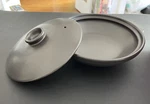 Greatus Korean Dojagi Pot / Stone With Lid Small 52FL Oz. Fixed Price $35.00.