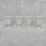 Libbey Ice Cream Glasses, Set Of 4, Dessert Sundae Cup Clear Mcm. Fixed Price $19.94.