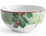 222 Fifth Porcelain 5.5" Bowls 20 Oz Christmas Foliage Green (set Of 4) New. Fixed Price $34.99.