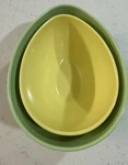 Target Home Easter Nesting Bowls Egg-shaped Melamine Pastel Spring Colors. Fixed Price $24.99.