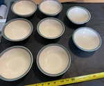 Pfaltzgraff Juniper 6" Cereal Soup Lot Of 8 Bowls. Fixed Price $21.00.