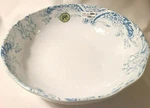 Michel Design Works Bistro Serving Bowl Antique Scroll Melamine Round Serveware. Fixed Price $37.99.