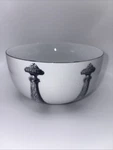 Mitchell Black Royal Dagger Nesting 5.5" Round Bowls =soup /ice Cream/ Cereal. Fixed Price $24.95.
