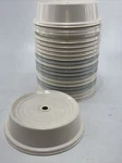 Lot Of 21 Cambro Camwear Camcover 10-5/8" Plate 106VS. Fixed Price $81.00.