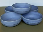 Anthropologie Briar Cereal Bowls, Set Of 5, Blue, Portugal. Fixed Price $85.00.