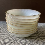 Ovenproof 8 Fruit Dessert Bowl By Anchor Hocking Made Usa. Fixed Price $19.00.