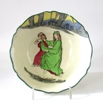 Vintage Royal Doulton Springtime Bowl D3119 Art Nouveau 6". Fixed Price $40.00.
