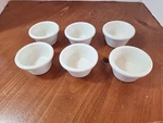 Set Of 6 Carlisle Ramekin No. 852 Restaurant Grade Cream Colored. Fixed Price $24.99.