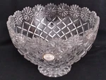 Nib 8- Crystal Clear Industries Brussels 24% Lead Bowl #301980-GB. Fixed Price $15.00.