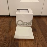 Set Of 12 Crate & Barrel, 6" White Porcelain Square Appetizer Plates New Box. Fixed Price $50.00.