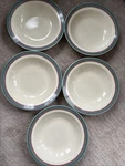 Pfaltzgraff Juniper Soup Cereal Serving Bowls 10 X 2 - Set Of 5. Fixed Price $44.99.