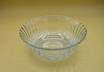 Trellis Round Optic Crystal Bowl 7 1/2" Clear Industries. Fixed Price $17.60.