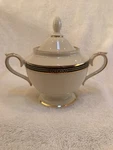 Lenox Landmark Platinum Sugar Bowl, Mint Condition. Fixed Price $45.00.