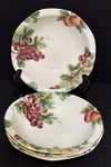 Royal Doulton Everyday Vintage Grape 8" Soup Cereal Bowl Set Of 4 England TC1193. Fixed Price $18.98.