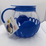 Epoca Popcorn Bowl Set EKPBL-4230-T Blue New Open Box Movie Night Snack. Fixed Price $19.99.