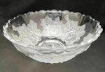 Studio Nova Winter Crystal Centerpiece Bowl - Frosted Roses. Fixed Price $36.00.