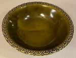 Mccoy Pottery Wash Basin/ Large Serving Bowl 7516 Green 12" Dia. X 3.25 Deep. Fixed Price $24.99.