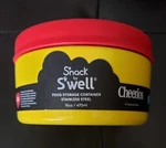 New Cheerios Swell Snack Bowl Stainless Steel 16 Oz Rare Yellow Red. Fixed Price $7.95.