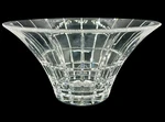 Avenue By Mikasa Crystal Fruit Bowl Box Cut Pattern Flared Sides Signed 10". Fixed Price $21.00.