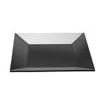 Get ML-103-BK Siciliano Black Melamine 8" Square Plate Doz. Fixed Price $85.13.