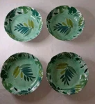 Tommy Bahama Green Pasta Salad Bowls Set Of 4 Palm Trees Island Time. Fixed Price $22.00.