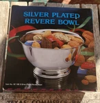 Vintage Elegance Revere 6.25" Bowl Silverplated Hong Kong New Old Stock. Fixed Price $18.00.