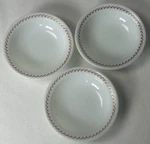 Vtg Pyrex Tableware Corning Regency Brown #706 Dipping Sauce Bowls Set Of 3. Fixed Price $18.99.