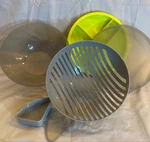Pampered Chef Salad Cutting & Travel Bowl - Fresh Healthy Meal Prep Lunch Set. Fixed Price $23.99.