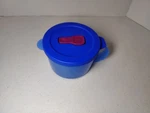 New Tupperware Microwave Crystalwave Plus Soup Mug 2-CUP / 500ML Dark Blue Fs. Fixed Price $20.99.