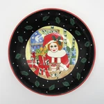 Susan Paley By Ganz Bella Casa Santa Helper Serving Bowl Christmas Holiday. Fixed Price $49.26.