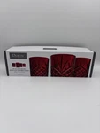 Godinger Old Fashioned Glasses Dublin Collection Ruby Red Crystal 4PC 11OZ.. Fixed Price $45.00.