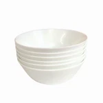 Pure White Cereal Soup Bowls Set Of 6 Excellent Condition 2 In Deep Dia. Fixed Price $24.72.