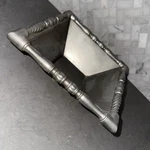 Reed & Barton Square Bowl Serving Dish Bannister Collection 9X9 Silver AM104. Fixed Price $25.00.
