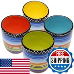Certified International Tequila Sunrise Ice Cream Bowls Set Of 4 5.25-INCH. Fixed Price $51.12.