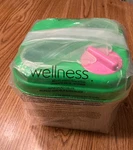 Avon Wellness Super Chiller W/salad Dressing Dispenser & Ice Pack - New. Fixed Price $21.95.