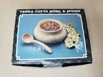 Apex Quality Terracotta Serving Salsa Bowl 2.5" 4". Fixed Price $12.45.