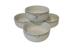 Set Of 4 Princess House Fine Porcelain Soup Cereal Bowls Heritage Blossom Japan. Fixed Price $29.00.