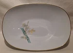 Noritake China Oriental Bamboo Oval Serving Vegetable Bowl 10" X 7" Pattern 6341. Fixed Price $11.00.