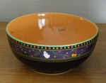 Longaberger 10" Halloween Party Bowl 31805 - Used Demo. Fixed Price $34.99.