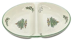 Spode Christmas Tree Oval Divided Server Dish Oven To Table England. Fixed Price $39.50.