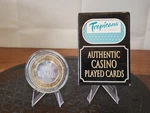The Four Queens Silver Strike Goddess Of Winter/ Casino Played Tropicana Cards. Fixed Price $28.00.