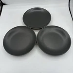 Ikea Salad Plates 12011-1 Matte 7.75" Dark Blue Gray Lot Set Of 3. Fixed Price $18.99.