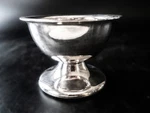 Silver Soldered Ice Cream Cup Bowl By Reed And Barton. Fixed Price $65.00.