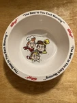 Kellogg's Cereal Bowl Rice Krispies-snap Crackle Pop 1995. Fixed Price $8.21.