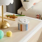 Pillowfort Kids' Ceramic Tooth Lid & Striped Jar Small Container 3" X 2". Fixed Price $11.95.