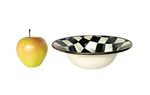 Mackenzie Childs Courtly Check Breakfast Bowl /serial New. Fixed Price $40.00.