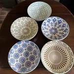 Signature Housewares Embossed Bowls 5-3/4 X 1-3/4 Set Of Euc!. Fixed Price $25.00.